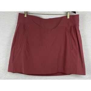 Athleta Brooklyn Women's Skort 18 Rosewood Pink Activewear Skirt 657678-07